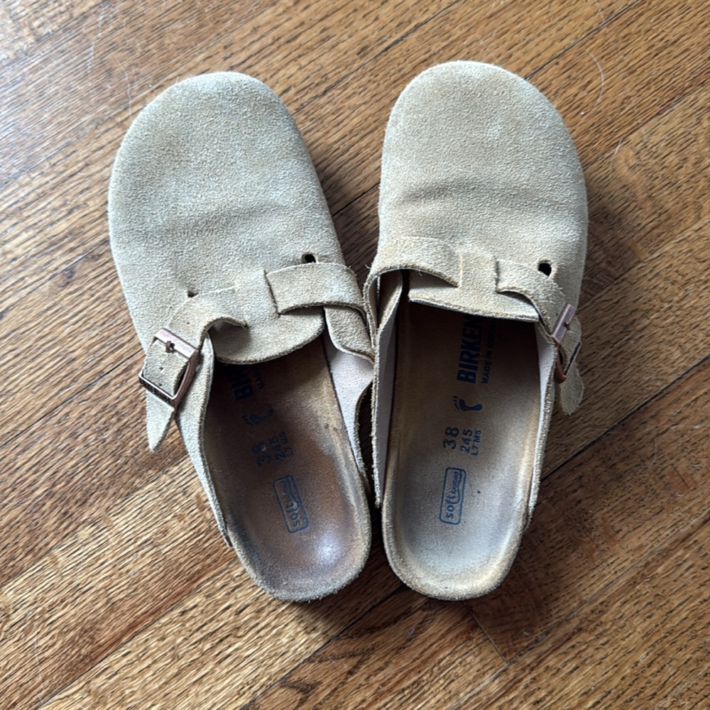 Birkenstock Boston Clogs Soft Footbed Size 38/ 7 1/2N - Picture 3 of 7